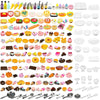 200pcs Miniature Landscape Food Drinks Bottle Mini Toys Doll House Kitchen Play Resin Dollhouse Accessories for Adults Teenagers Cooking Game