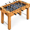 SereneLife 48in Foosball Table, Competition Size Soccer Game Table for Kids and Adults, Home Game Room Arcade Set, Leveling Legs, Engineered Wood