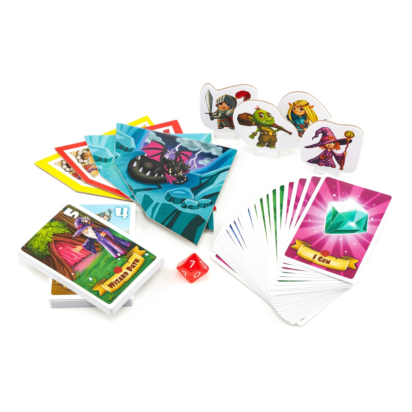My First Dragon Adventure Board Game - Kids Save The Kingdom, Beginner Fantasy Adventure Game for Children 5+, Exciting Hands-On Dragon Fun for Family