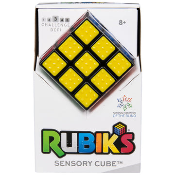 Rubik's Puzzle Brain Teaser Game RubiksSensoryCube3x3, 6065556