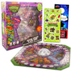 Teenage Mutant Ninja Turtles Pop Up Board Game - Bundle with TMNT Board Game for Kids with Pop Up Dice Plus Stickers, More | Teenage Mutant Ninja