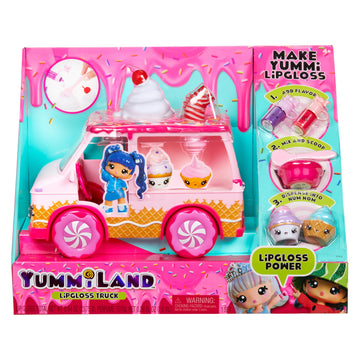 Yummiland Lipgloss Truck with DIY Lip Gloss Kit, Ages 4+