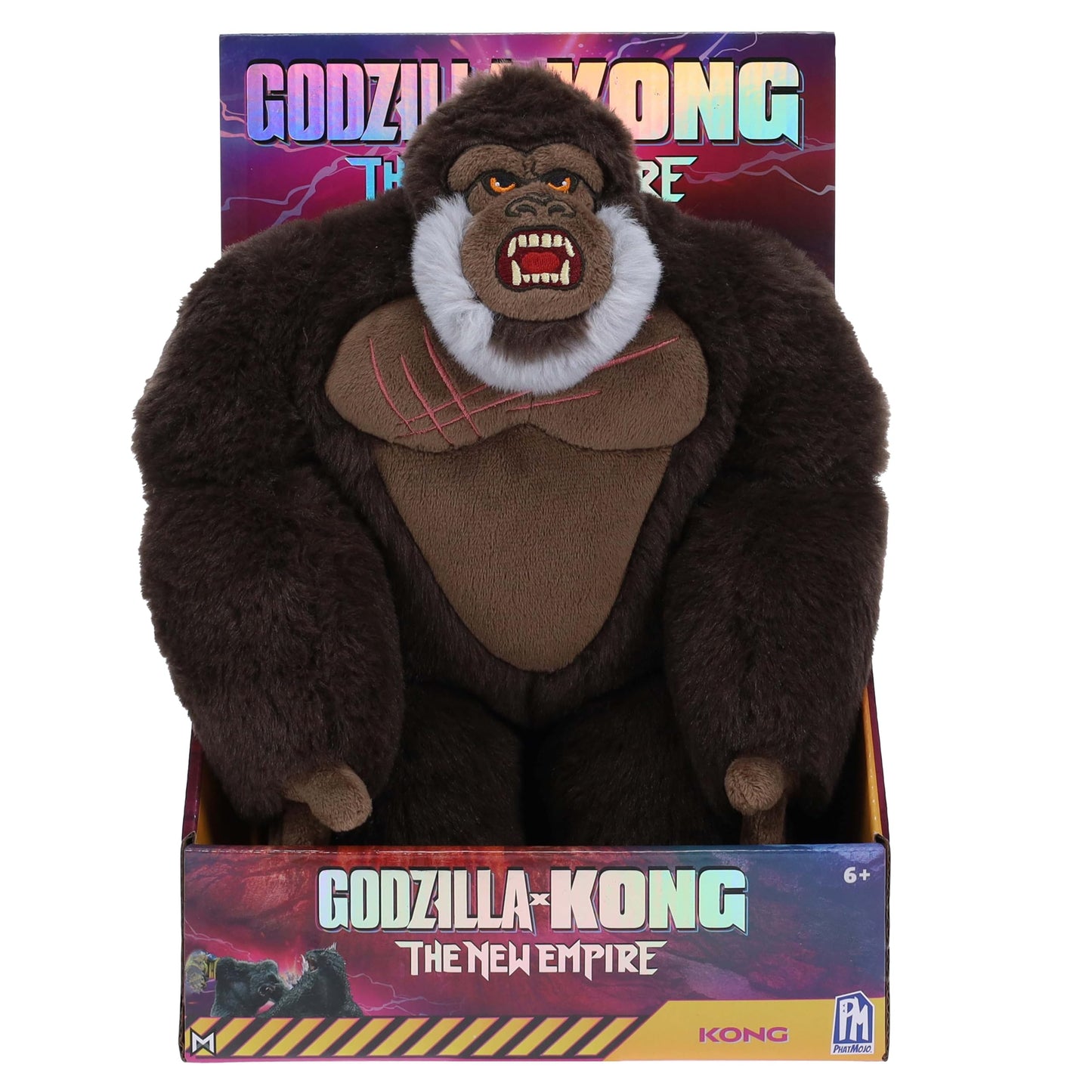 PhatMojo Godzilla X Kong - Kong Deluxe Plush (12" Tall, Series 1)