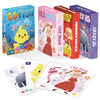 Kids Card Games, Go Fish, Old Maid, Memory Match and Crazy 8s, Go Fish Card Game for Kids 4-8, Fun Toddler Card Games for Family Game Night Party