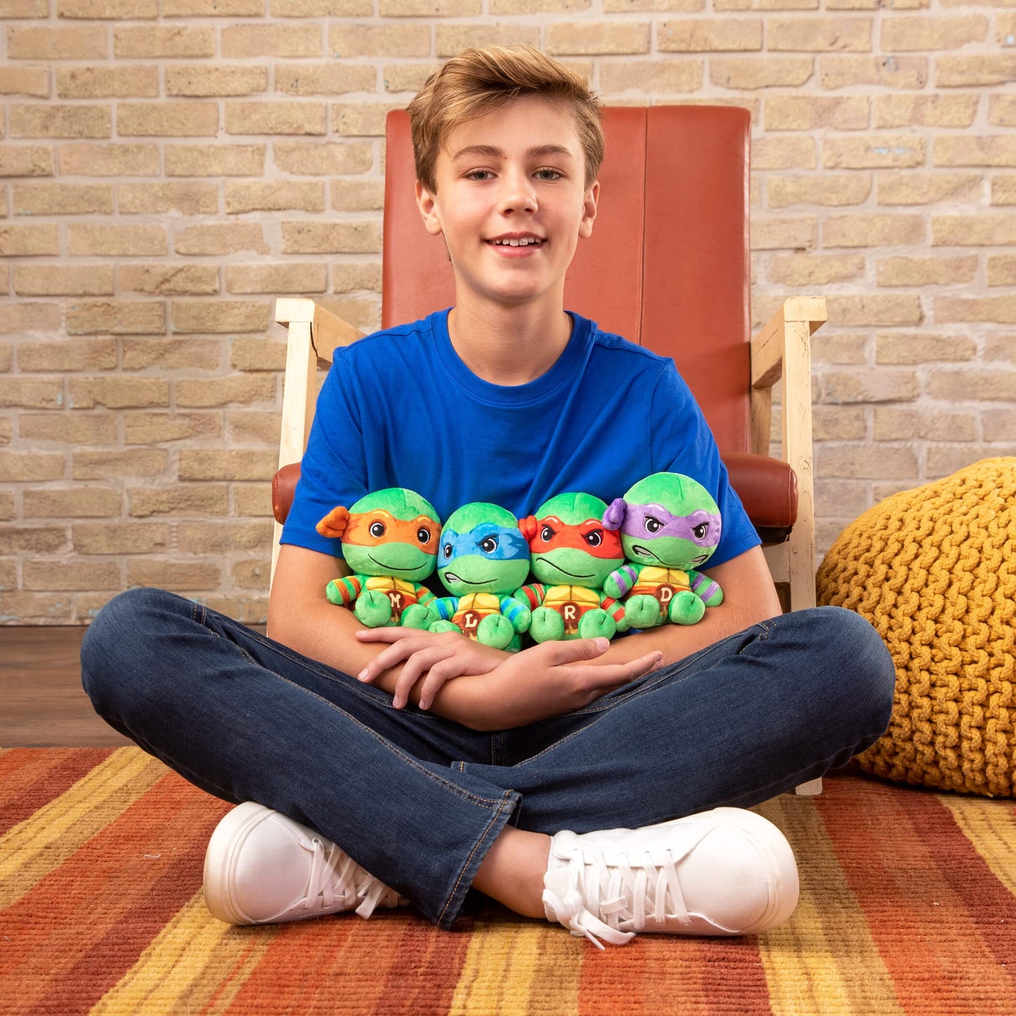 Club Mocchi-Mocchi- Teenage Mutant Ninja Turtles Plush - TMNT Donatello Plushie - Ninja Turtle Stuffed Animal Toys and Room Decor - Plush Collectible