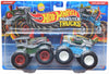 Hot Wheels Monster Trucks Loco Punk vs Airplane Mode, Demolition Doubles 2025 1:64 Scale die cast