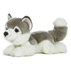 Aurora® Realistic Miyoni® Husky Stuffed Animal - Lifelike Details Make a Cherished Companion - Perfect for Decorating Bedrooms or Classrooms - Gray 11