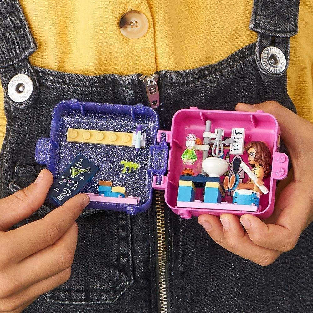 LEGO Friends Olivia’s Play Cube 41402 Building Kit, Includes 1 Scientist Mini-Doll, Great for Imaginative Play, New 2020 (40 Pieces)
