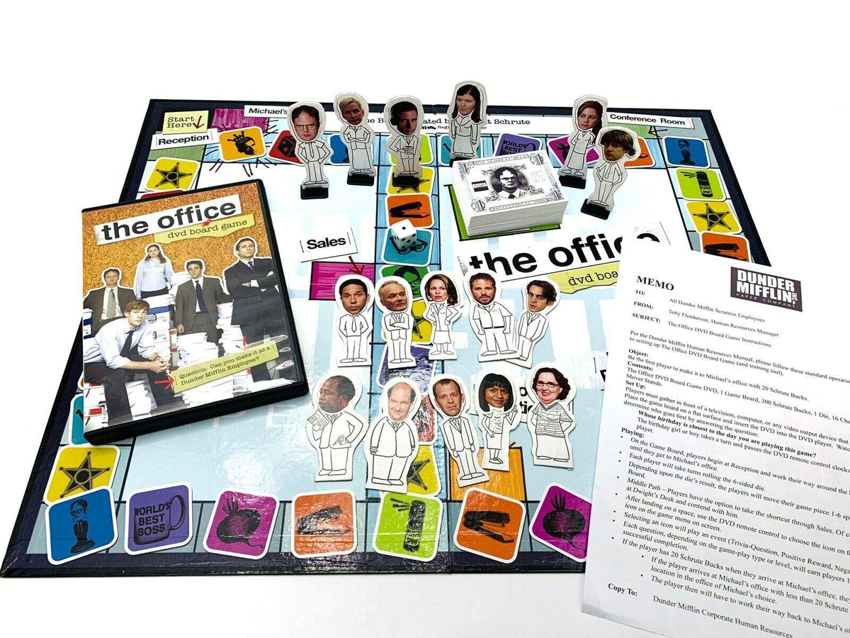 Pressman The Office DVD Board Game