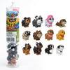Wigglitz Puppies 12 Pack-12 Collectible Wiggly Fidget Toys - Award-Winning, Plant-Based, Made in USA - Puppies Series Characters for Collecting