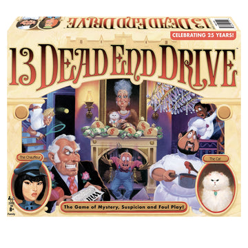 Winning Moves 13 Dead End Drive, Game of Mystery & Foul Play