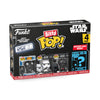 Funko Bitty POP! Star Wars - Darth Vader, 4-Pack - Darth Vader, TIE Fighter Pilot, Stormtrooper and A Surprise Mystery Mini Figure - 0.9 Inch (2.2 Cm)
