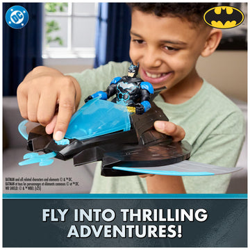 DC Comics Ninja Strike Katana Blade Batwing Toy Vehicle