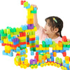 RAINBOW TOYFROG Building Blocks Toys for Toddlers-Educational Development STEM Toys-Safe Skill Building Toys for Boys&Girls - Set of 74pcs