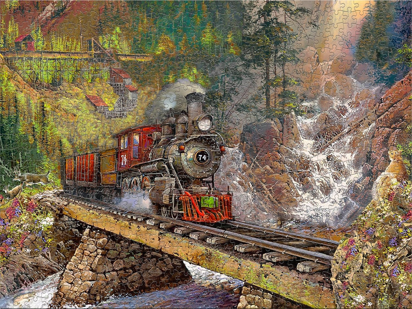 Ceaco - Engine 74-750 Piece Jigsaw Puzzle for Adults