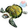 Athoinsu Realistic Stuffed Animal Sea Turtle Soft Plush Toy Ocean Life Tortoise Throw Pillow Birthday Plushie Gifts for Toddler Kids Boys and Girls
