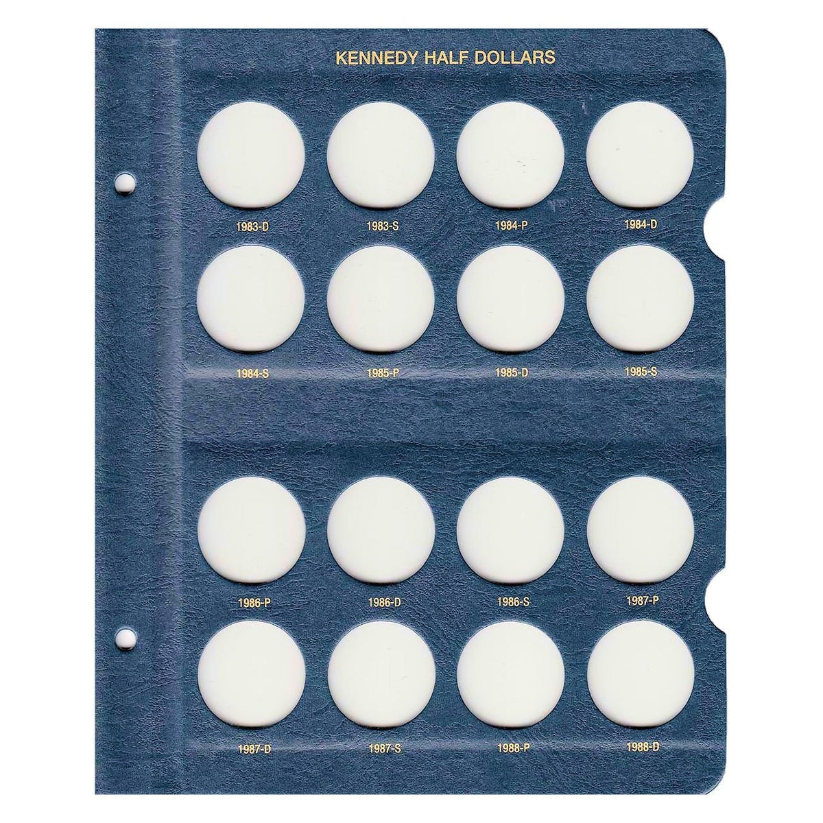 Whitman US Kennedy Half Dollar Coin Album 1964 - 2002 #9127