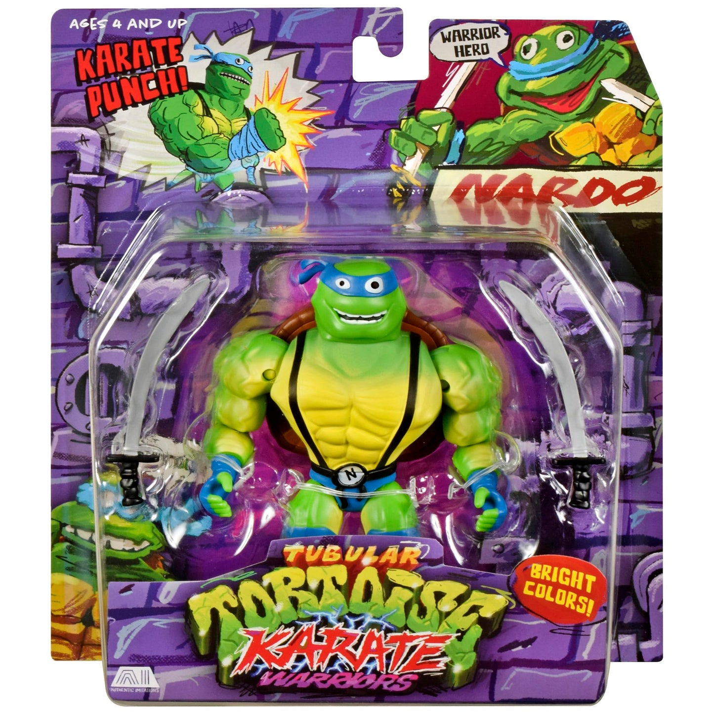 Teenage Mutant Ninja Turtles Leonardo and Nardo Theatrical Short Figure 2-Pack by Playmates Toys