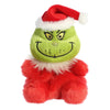 Aurora® Whimsical Dr. Seuss™ Santa Grinch Palm Pals™ Stuffed Animal - Officially Licensed Plush for Imaginative Play - Perfect for Kids and Adults