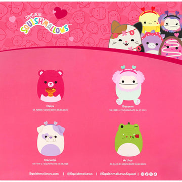 Squishmallows Original 4-Pack - Official Jazwares Plush Box Set (Little)