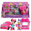 Just Play Disney Jr Minnie Mouse Mini Playset, 7 Pieces with Figures and Vehicle