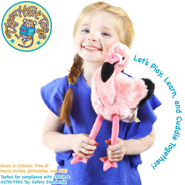 TigerHart Fay The Flamingo - 13 Inch Stuffed Animal Plush