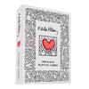 theory11 Keith Haring Playing Cards - Pop Art Poker Deck with Bold Character Artwork, Magic, Cardistry, Game Night Gift for Art Lovers, Card