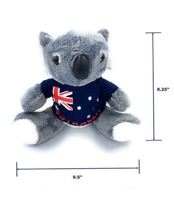 Aeisage Koala Stuffed Animal - 8 Inch Plush Koala Bear with T-Shirt, Super Soft Australian Souvenir Gift