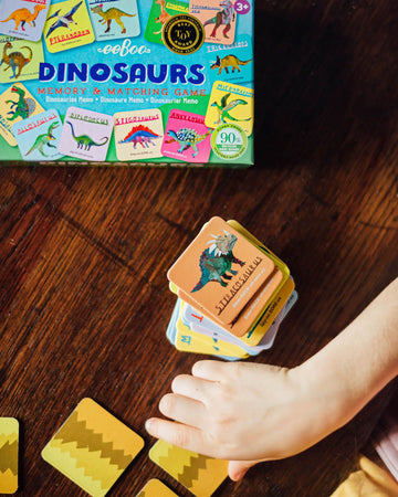eeBoo Little Dinosaurs Memory & Matching Game, Ages 3+, 1-4 Players