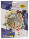 CHH 2 in 1 Domino Hub - Train and Chicken - Electronic Whistling Train and Crowing Chicken Sounds