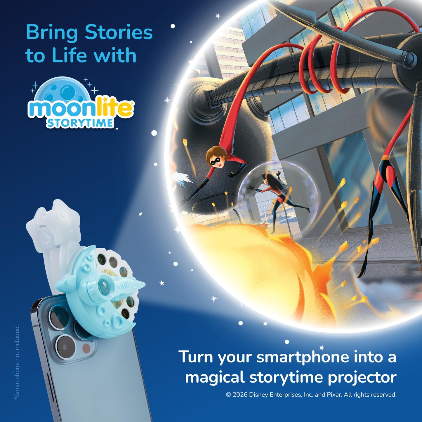 Moonlite Storytime Single Story Disc, Disney Pixar: The Incredibles