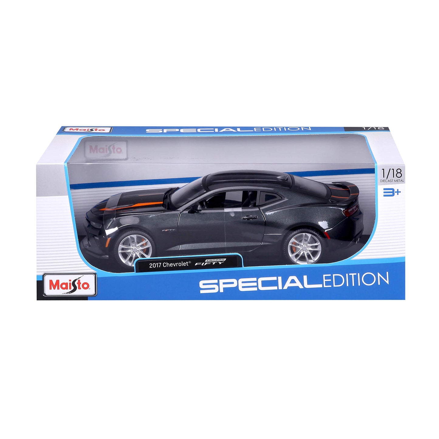 Maisto 1:18 SE 2017 50th Anniversary Chevrolet Camaro (Metallic Gray)