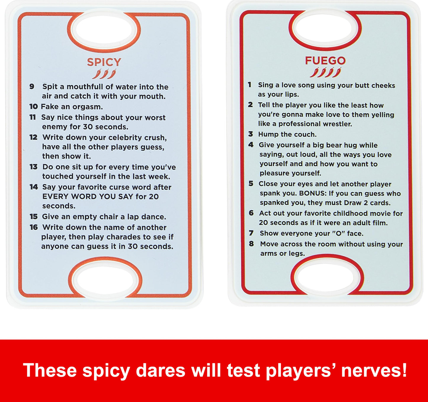 Mattel Games UNO Dare Adults Only Card Game for Game Night, Travel, Camping & Party