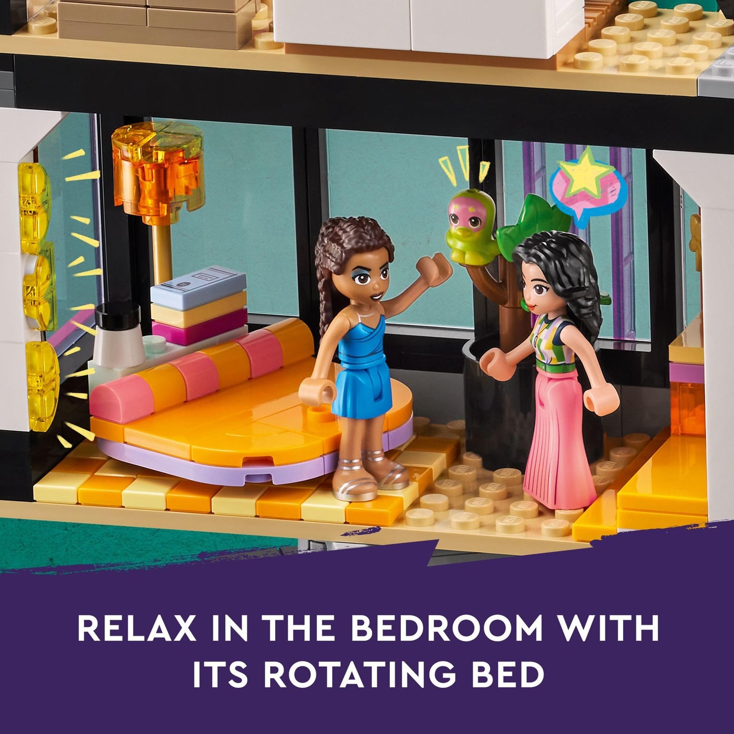 LEGO Friends Andrea's Modern Mansion Doll House - Gift for Christmas - 4 Story Toy House Building Toy Set for Kids, Girls and Boys, Ages 14+ -