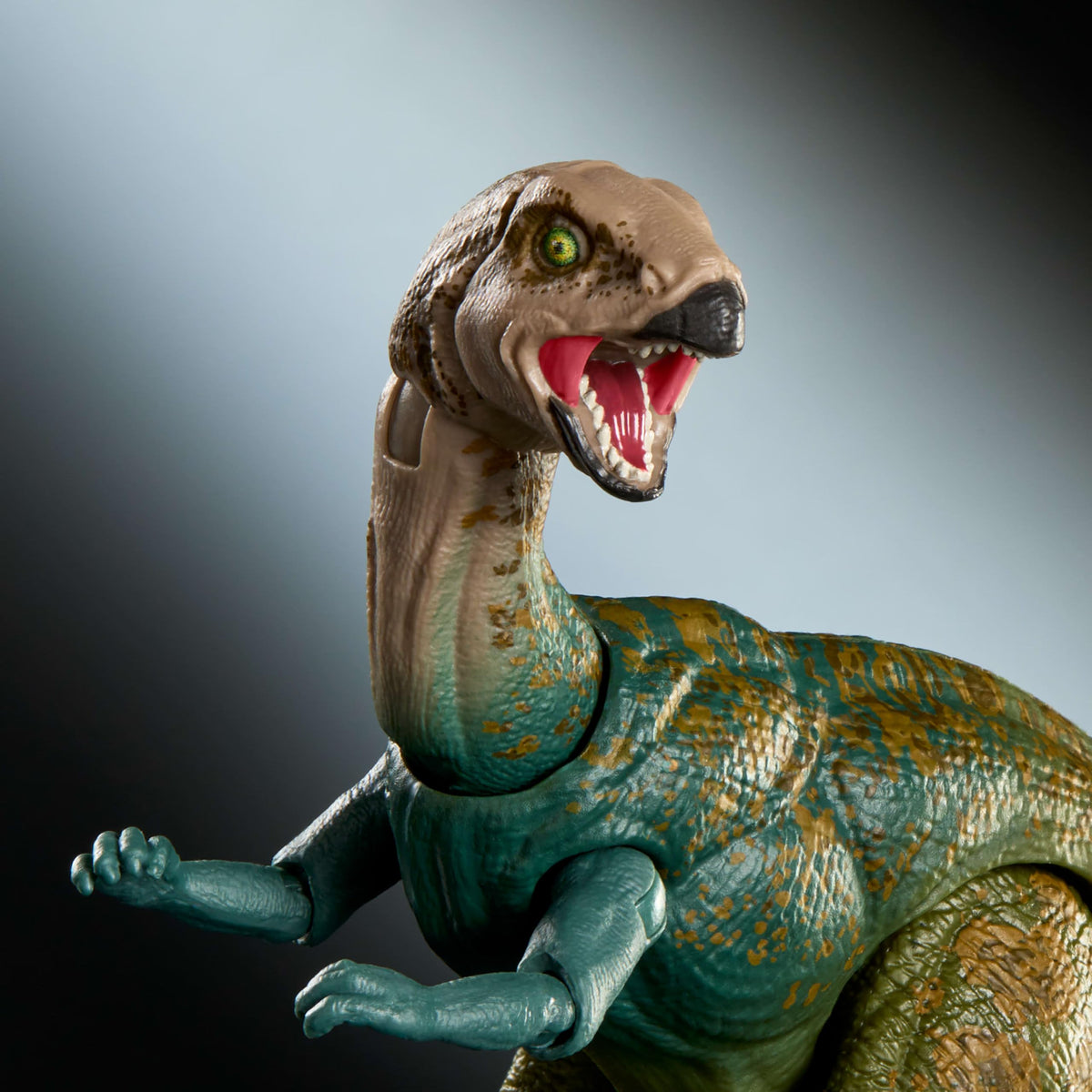Mattel Jurassic World Hammond Collection Dinosaur Action Figure Dryosaurus, Premium Design with Realistic Eyes, 17 Articulated Joints & Swappable Jaw