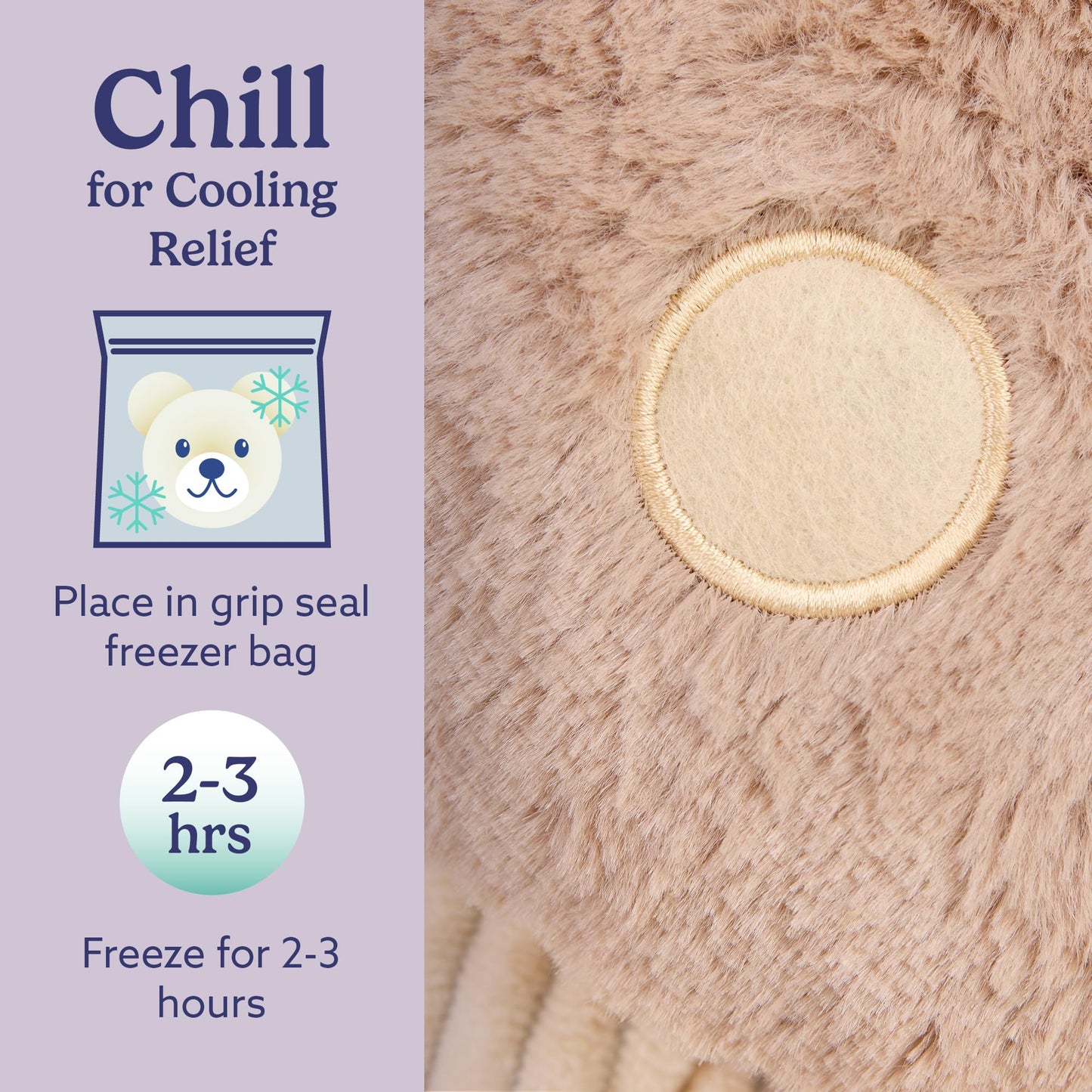 warmies Microwavable & Weighted Stuffed Animals, Brown Toadstool - Mushroom Microwave Plush for Warmth & Chill - Weighted Stuffed Animal for Adults