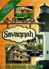 Savannah Georgia Souvenir Playing Cards
