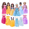 American 18 inch Doll Clothes Accessories -6Sets Different Princess Costume
