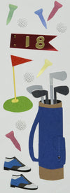 A Touch Of Jolee's Dimensional Stickers, Golfing