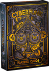 Cyberpunk Gold Playing Cards, Cardistry Decks, White Deck of Playing Cards for Kids & Adults, Cool Playing Cards with Card Game e-Book, Unique Playing