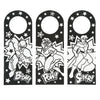 Fun Express Color Your Own Fuzzy Superhero Door Knob Hanger - Makes 24 - Crafts for Kids and Birthday Party Activities