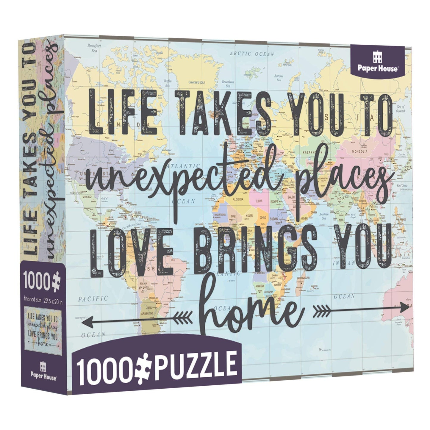 Paper House Productions Love Brings You Home 1000-piece Jigsaw Puzzle