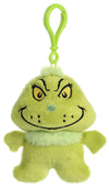 Aurora® Whimsical Dr. Seuss™ Grinch Keychain Stuffed Animal - Magical Storytelling - Literary Inspiration - Green 4 Inches