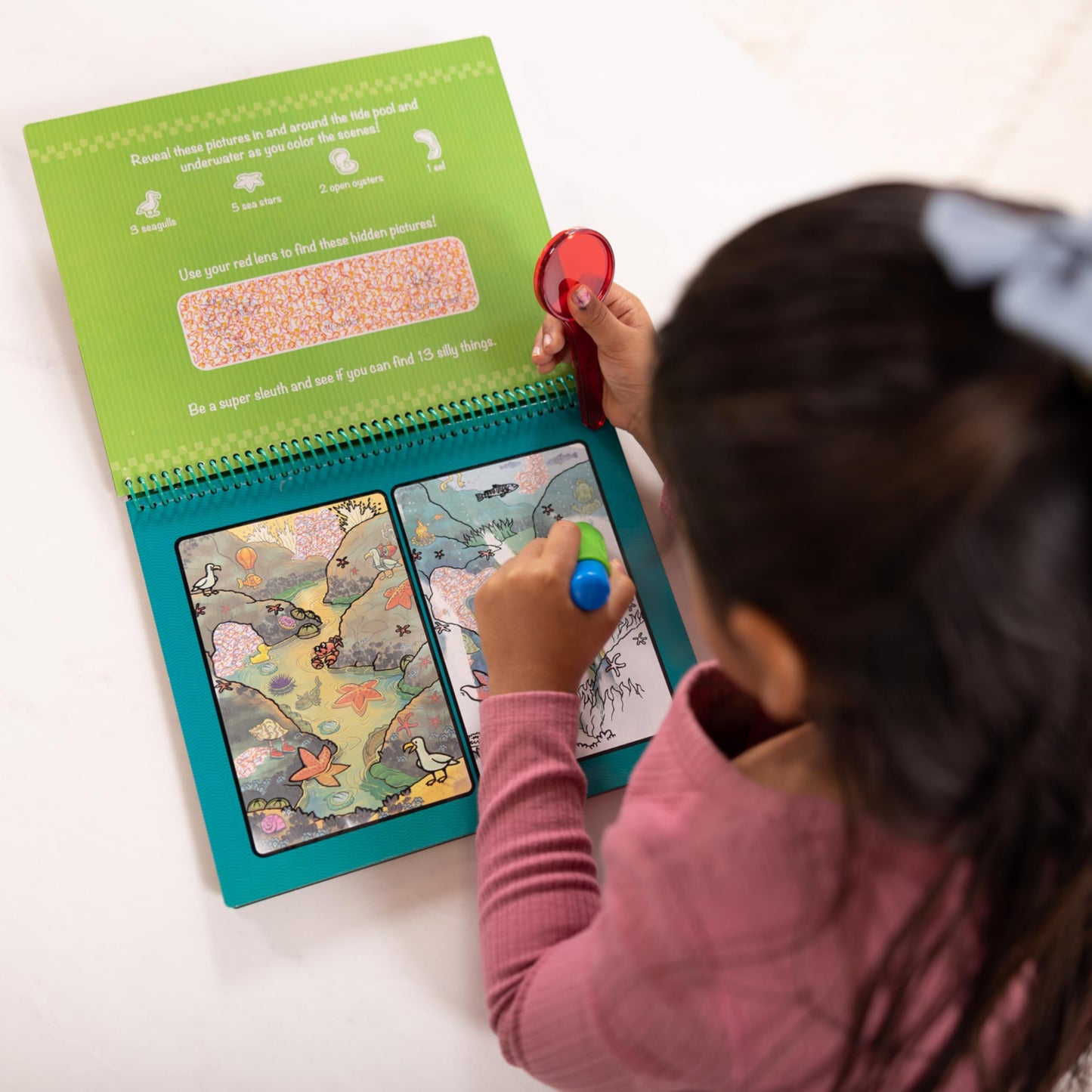 Melissa & Doug On the Go Water Wow! Reusable Water-Reveal Deluxe Activity Pad - Animal Antics
