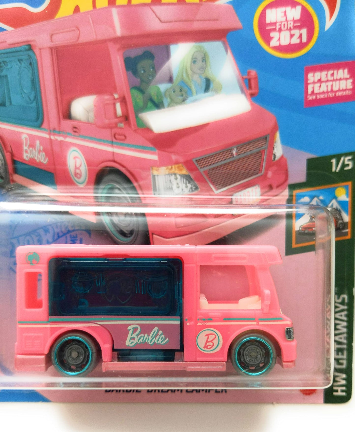 Hot Wheels Barbie Dream Camper 21/250