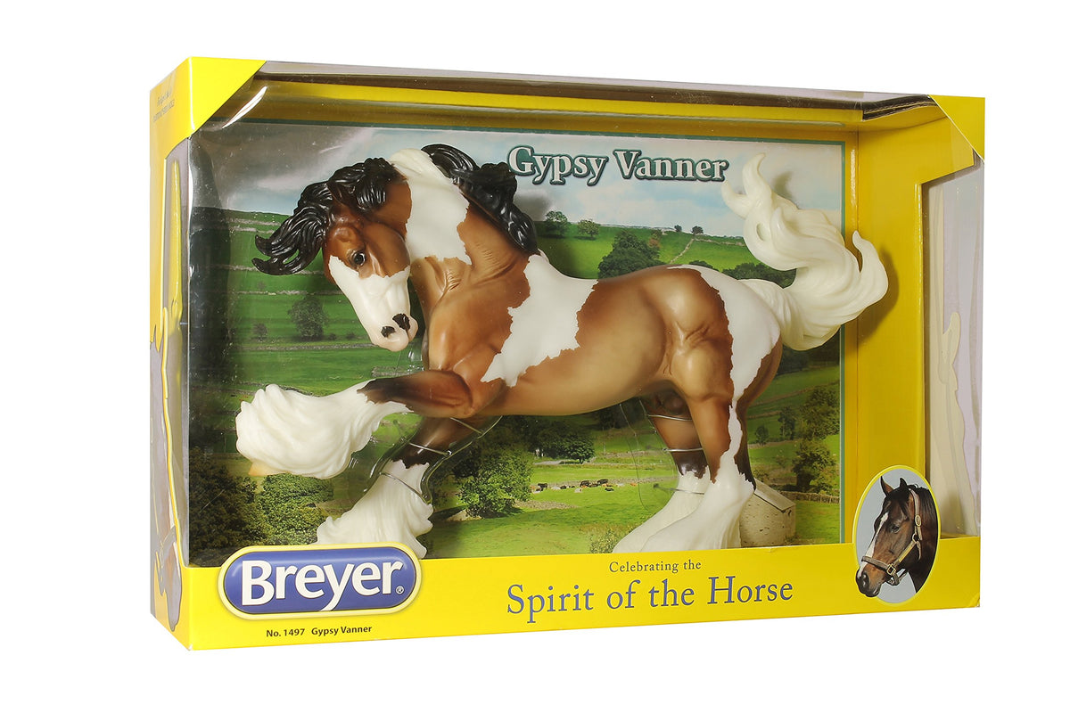 Breyer Traditional Series Gypsy Vanner | Model Horse Toy | 13" x 8.5" | 1:9 Scale | Model # 1497