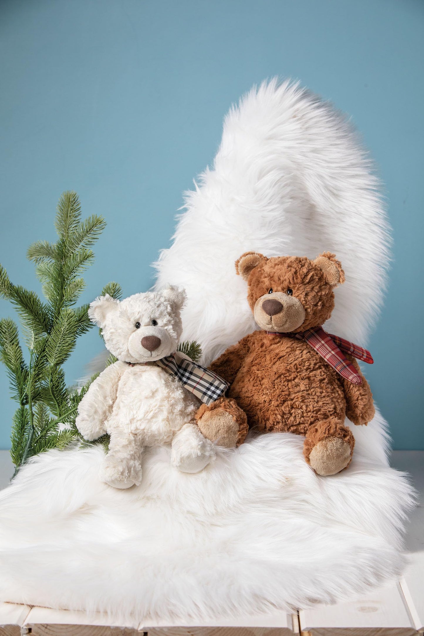 Mary Meyer Stuffed Animal FabFuzz Soft Toy, 14-Inches, Toffee Teddy