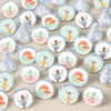 Big Dot of Happiness Let’s Be Fairies - Fairy Garden Birthday Party Small Round Candy Stickers - Party Favor Labels - 324 Count