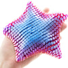 Maxdecoer 3D Printed Articulated Starfish Toy, Flexible Starfish Desk Pet, Movable Fidget Sea Animal Figurine, Cute Collectible Desk Decor Gift