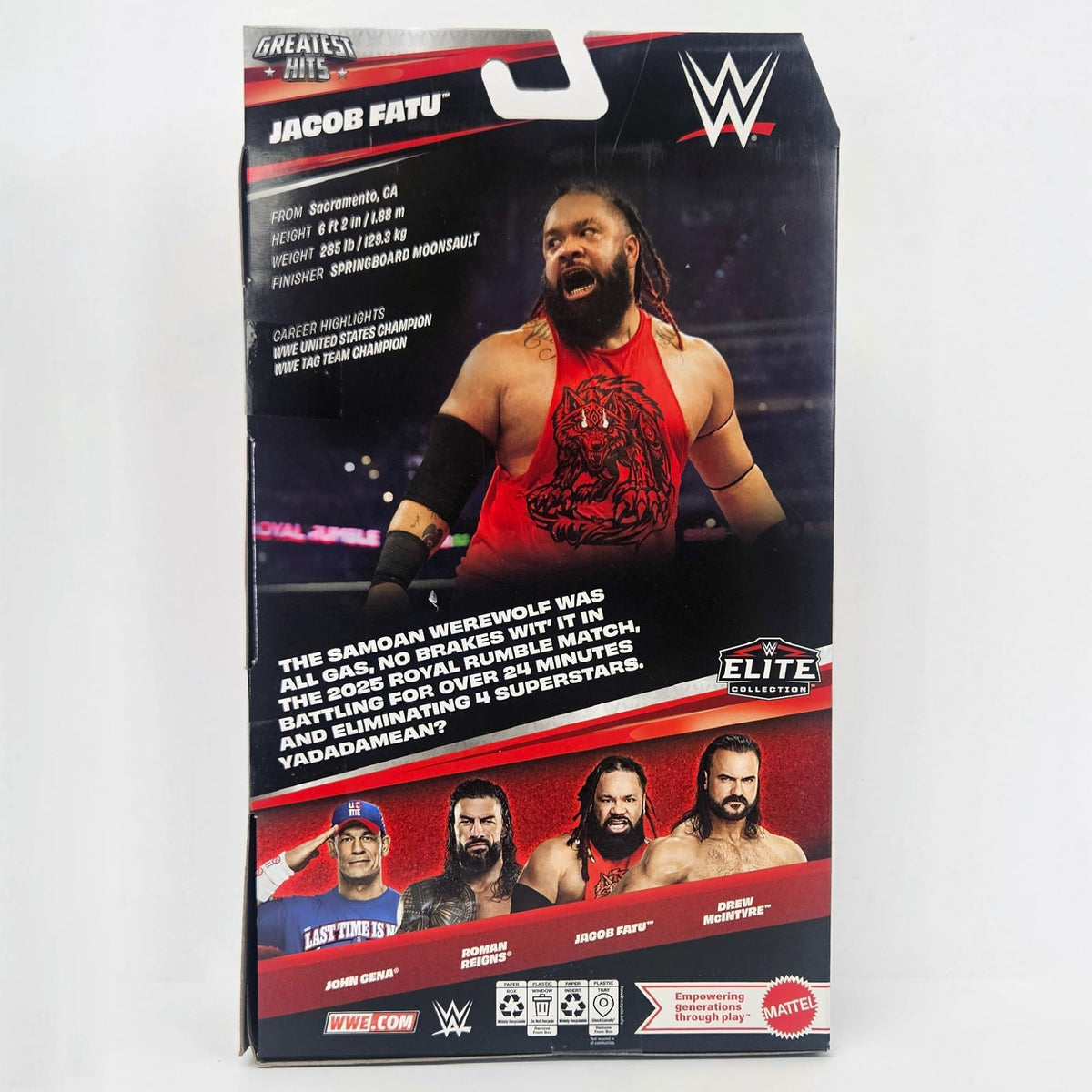 Jacob Fatu - WWE Elite Greatest Hits 12